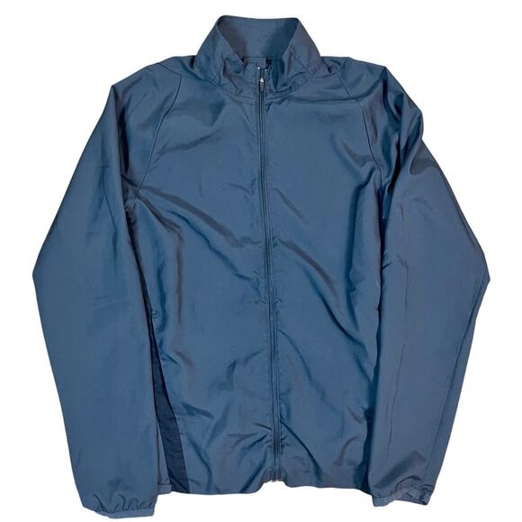 Nike Full Zip Jacket Charcoal Grey Lightweight Athletic Outerwear XS - Picture 1 of 4